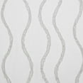 thumbnail image 4 of Exclusive Home Curtains 2 Pack Belfast Woven Wave Embellished Sheer Hidden Tab Top Curtain Panels, Dove Grey, 54x84, 4 of 6