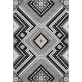 thumbnail image 2 of Addison Rugs Mayfield Premium Machine Washable Transitional Tribal Black Rectangle Rug, 9' x 12', 2 of 6