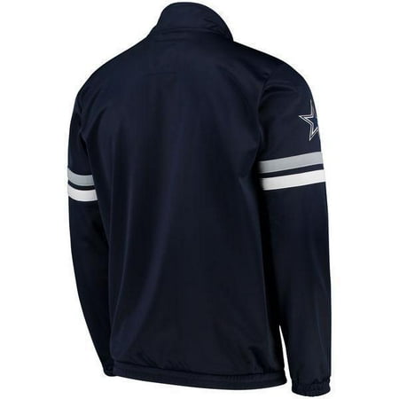 Dallas Cowboys Mens Jackets - Dallas Cowboys Men's Veteran Track Jacket