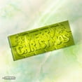 thumbnail image 2 of Chocolate World CW12025 Polycarbonate Candy Mold with 4 Merry Christmas Tablet Cavities, Each 50mm x 118mm x 8mm High, 2 of 4