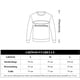 thumbnail image 4 of Camisas básicas casuales de manga larga con cuello en V para mujer, 4 of 4