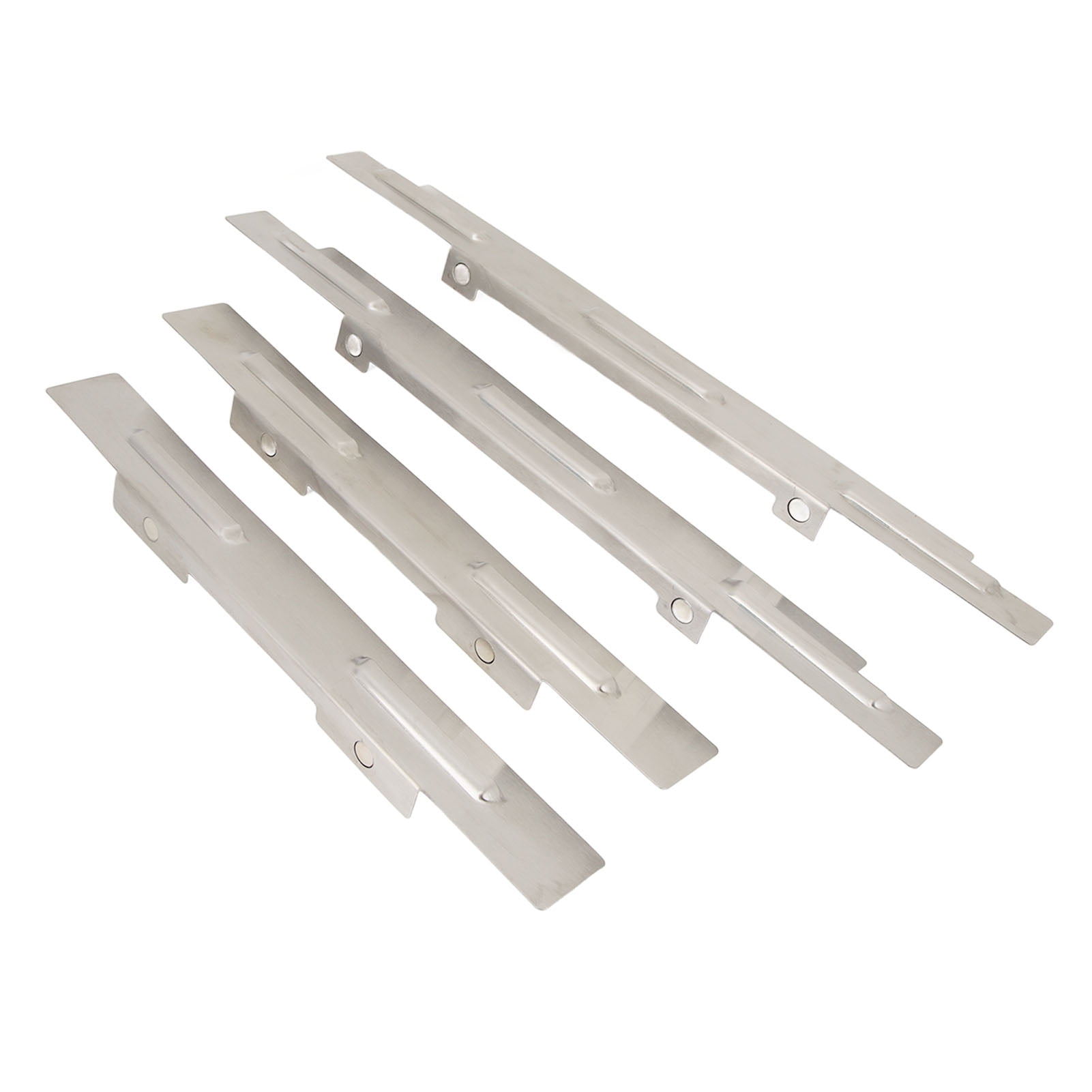 Accessoires de Grill, Pare-Vent en Acier Inoxydable 28 Pouces pour Cuisson en Extérieur