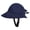 Navy Blue, variant on Bicycle Helmet with Wide Brim UV Sun Hat Adjustable Strap for Women Unisex Cycling Riding Safety
