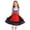 a29-Red, variant on German Dress Girls Dirndl Bavarian Dirndl Oktoberfest Children Dress 3T 6T 9T 12T 14T 16T Size 9-10 Years,Red
