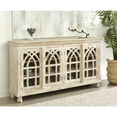 thumbnail image 4 of Coast To Coast Imports Cathedral White Wash Four Door Credenza, 4 of 4
