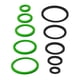 thumbnail image 1 of 10 anillos flotantes para plantas de acuario, varios tamaños, ligeros. Verde Negro, 1 of 9