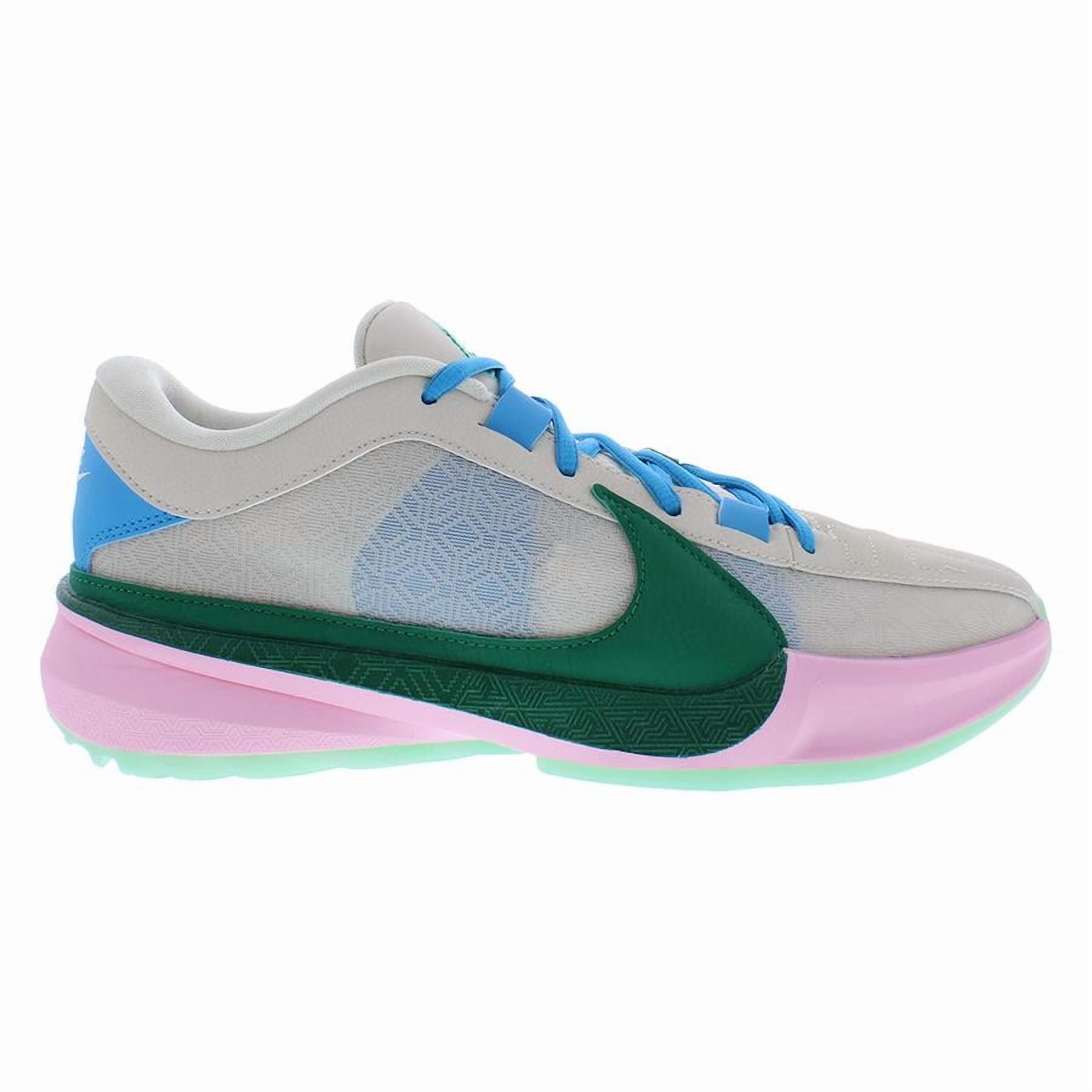 multi coloured nike shoes