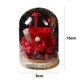 thumbnail image 2 of Cúpula de vidrio con flores artificiales Zhivalor BST3003460-1, 2 of 5