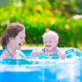 thumbnail image 4 of Swimming Pool Inflatable Ring, Inflatable Swimming Ring, Floating Swimming Ring, Pool Seat, Baby Bouee, Swimming Ring, Baby Swimming Ring (Pink), 4 of 5