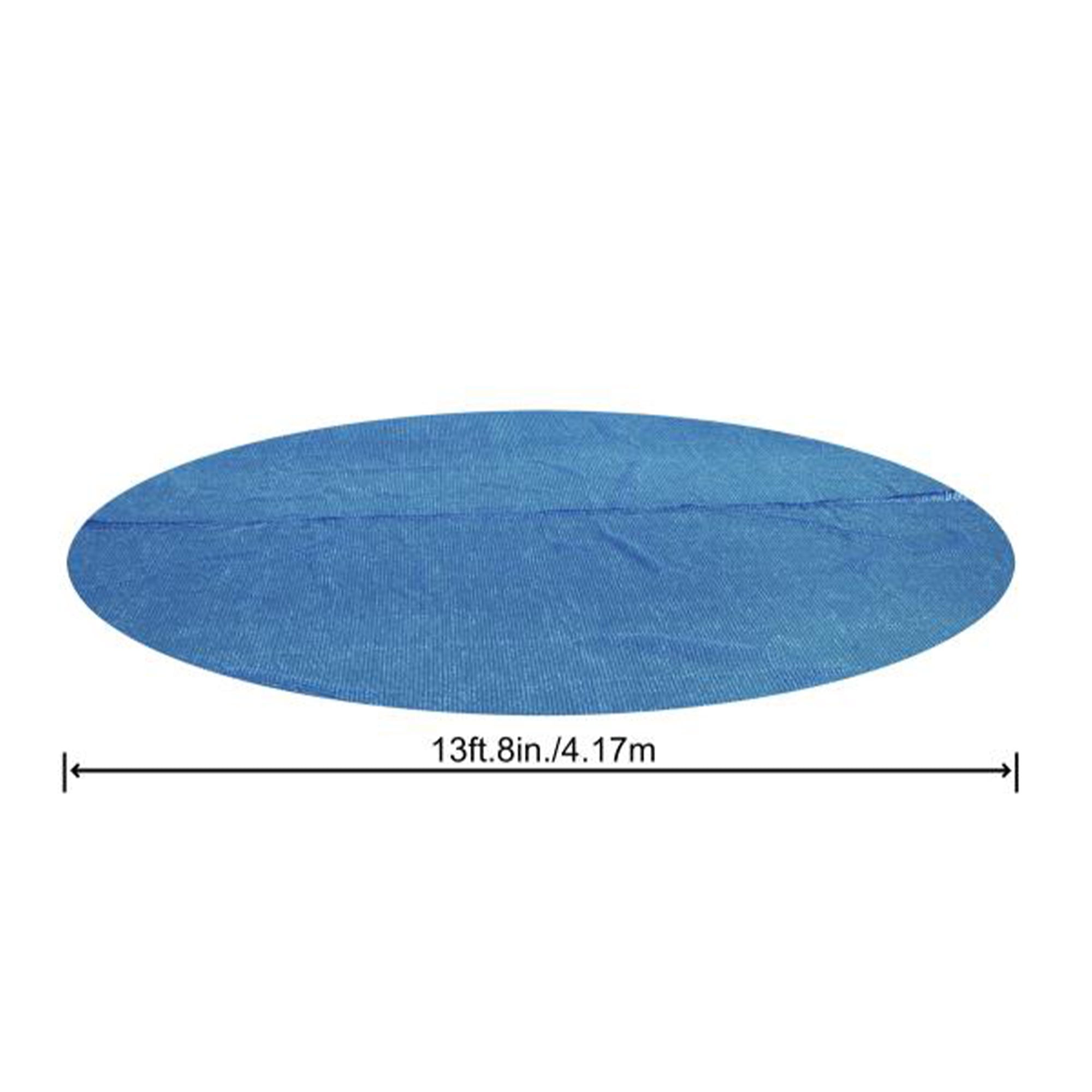 Bestway Flowclear Solar Pool Cover - for 14 ft Round Above-Ground Pools - Blue