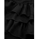 thumbnail image 5 of Panegy Falda gótica steampunk para mujer, falda victoriana con volantes altos y bajos, falda renacentista, 5 of 5