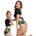 thumbnail image 4 of Mother and Daughter Swimwear Family Matching Swimsuit Girls Two Pieces Bikini Set Falbala Bathing Suits, 4 of 4