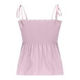 thumbnail image 5 of Mittory Summer Beach Tanks for Women Sexy Going Out Tops Cute Peplum Babydoll Shirts, 5 of 5