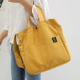 thumbnail image 2 of Large Canvas Tote Bag for Women Casual Crossbody Shoulder Purse Work Travel Tote Messenger Handbags, 2 of 6