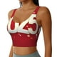 thumbnail image 2 of Fotbe Happy New 2025 Year Sujetador Deportivo Largo sin Aros para Mujer con Almohadillas y Soporte Medio, Transpirable y Absorbente, Camiseta Tipo Chaleco o Tank Top-Medium, 2 of 8