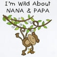 thumbnail image 2 of CafePress - Wild About Nana & Papa Infant Bodysuit - Baby Light Bodysuit, Size Newborn - 24 Months, 2 of 4