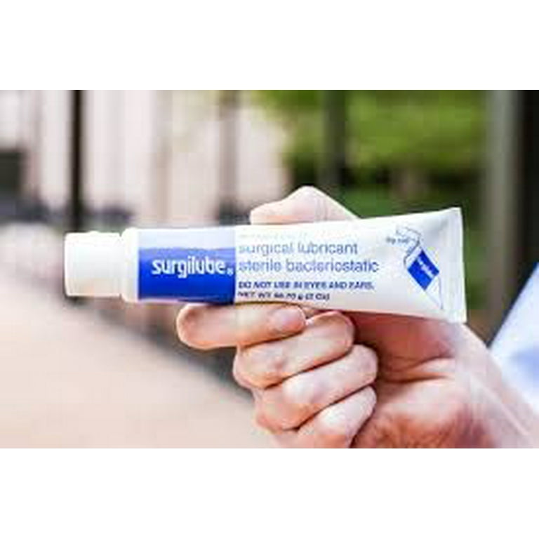 surgical lubricant walmart SURGILUBE 4 Pack Sterile Water-Based Lubricant Jelly, Latex Free, 4.25oz  Each