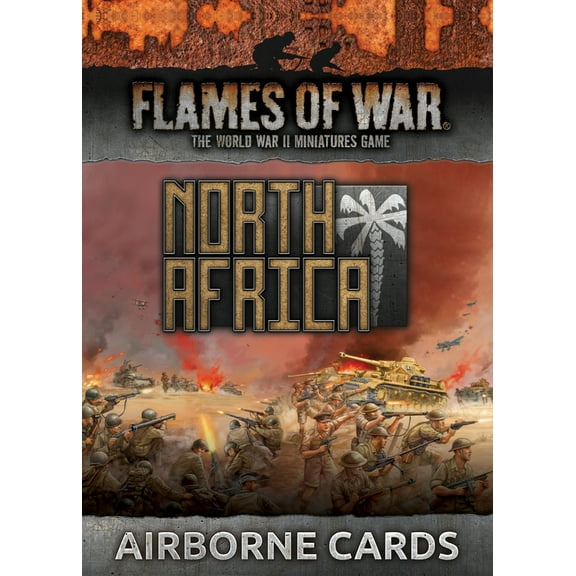 Flames of War Mid War North Africa Airborne Unit Cards (v4)