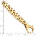thumbnail image 2 of 10K Yellow Gold 8Mm Hand-Polished Fancy Link Bracelet (Width 8) (Length 8) - Jbsp, 2 of 5