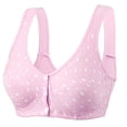 thumbnail image 1 of Gibobby Lenceria mujer sexy Transpirable Día Mujer Bralettes Plus Every Bra Szie Daily Push Ropa interior Up(Rosa 42), 1 of 3