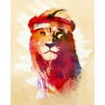 thumbnail image 3 of Farkas, Robert 20x24 Black Modern Framed Museum Art Print Titled - Gym Lion, 3 of 5