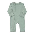 thumbnail image 1 of Coccoli Tencel Modal Zippered Romper - Lily Pad (18 Months, 24-27 lbs), 1 of 2