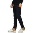 thumbnail image 3 of Calvin Klein Mens Taped Seam Stretch Dress Pants Slacks, Blue, 33W x 30L, 3 of 3