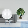 thumbnail image 2 of Jarrón Transparente Para Pecera Pequeña, Adorno Transparente Para Dormitorio, Sala De Estar, Mesa, Decoración Del Hogar Con Elegante Colección De Esculturas De Pavo Real., 2 of 8