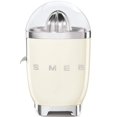 thumbnail image 1 of SMEG Exprimidor de cítricos estilo retro años 50 con boquilla antigoteo, activación automática y colado eficiente, con crema Tritan Renew CFJ11CRUS, 1 of 3