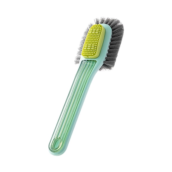 Halons Shoe Cleaning Brush - Soft Bristle Brush, Multifunctional Household Scrub Brush for Sneakers/Boots/Heels, Gentle Dirt Removal, Non-Scratch Design (6.3x1.4in)