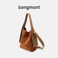 thumbnail image 2 of Bolso de mano mediano con efecto gomoso de Songmont, 2 of 5