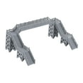 thumbnail image 1 of 1:87 Scale DIY Train Railway Kits Footbridge DIY For Train Railway Diorama, 1 of 9