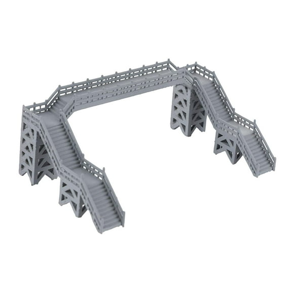 BELOVING 1/87 DIY Model Train Footbridge Sand Table Model Pedestrian Bridge Model Layouts