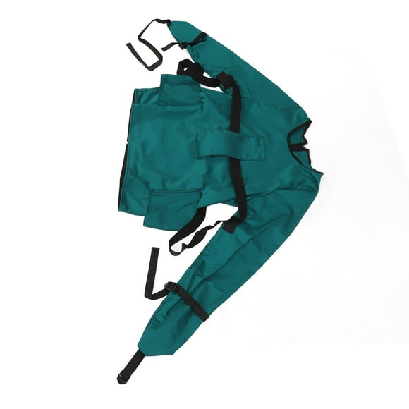 Dioche Bed Restraint Belt, Patient Restraint Suit Prevent Tilting Front Back Secured Cotton Bed Chair Restraint Clothing for He Elderly and Caregivers