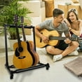 thumbnail image 5 of Zenison Guitar Stand Multi Instrument Display Rack Padded Folding Design, 5 of 5