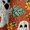 Beige, variant on Womenâs Plus Size Loose Fit Halloween Sweater Pumpkin Witch Print Knit Pullover Crew Neck Long Sleeve Casual Fall Winter Spooky Season Graphic Top 1 Pack, Red,XXXL