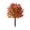 Red, variant on Artificial Violet Stake Flowers 5 Pack Realistic Fake Plants Outdoor Garden Decoration UV Resistant Faux Picks for Patio Yard,White