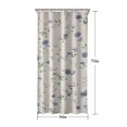 thumbnail image 5 of Pioneer Flower Floral Print Pattern Shower Curtain 36"x72" ,Bathroom Decorative Shower Curtains Set with 12 Hooks,Modern Waterproof Washable Shower Curtain, 5 of 6