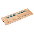 thumbnail image 3 of Juego de mesa Mancala Hugo plegable portátil 2 jugadores madera 48 piezas, 3 of 10