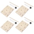 thumbnail image 2 of Kit de ciencia de madera para niños, experimento educativo, modelo de canguro de salto magnético, 4 Uds., 2 of 8