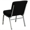 thumbnail image 4 of Bowery Hill Stacking Church Stacking Chair in Black, 4 of 4