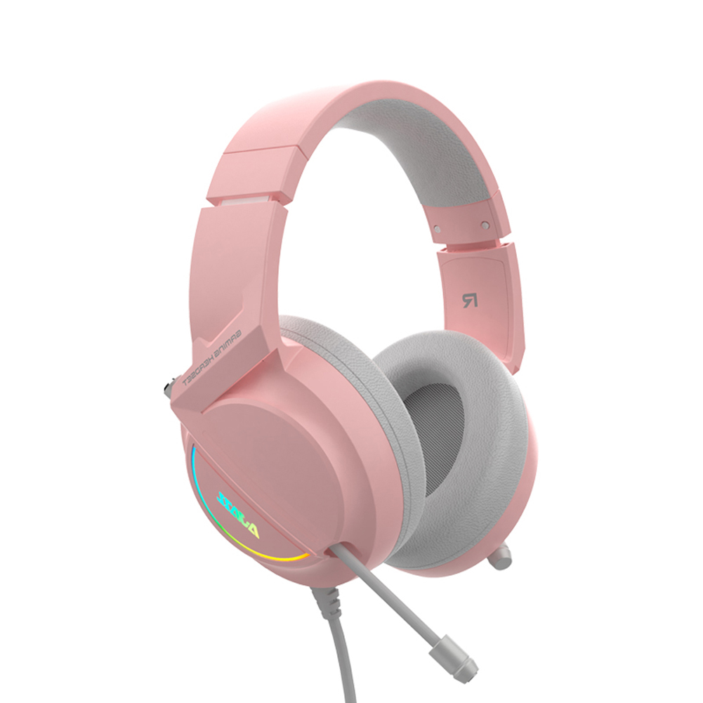 Lookwoild USB Wired Gaming Headphones 