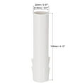thumbnail image 2 of Uxcell 4 Inch Tall Plastic Candle Socket Covers for E12 Chandelier White 24 Count, 2 of 5
