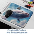 thumbnail image 6 of Whale Square Mouse Pad, 8.3x9.8 Inch, Non-Slip Rubber Bottom, Printed Desk Mat for Office and Gaming, 6 of 6