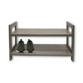 thumbnail image 1 of ITY International - 2 Tier MDF Shoes Rack, 27.5"x10.62"x15.75", Taupe Gray, 1 of 4