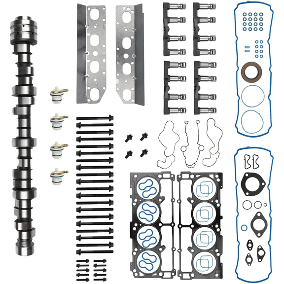 Non‑MDS Lifter Camshaft Kit Head Gasket Bolt Set w/Bolts For Dodge Ram 1500 Jeep Commander Chrysler 300 5.7L 2009‑2015