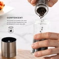 thumbnail image 5 of Kamenstein Elite Prefilled Salt and Pepper Grinder Set with Adjustable Grinder, 5 of 15