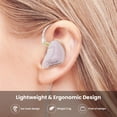 thumbnail image 2 of Auriculares intraurales BASN Triple Driver IEM Cloud Pink, 2 of 7