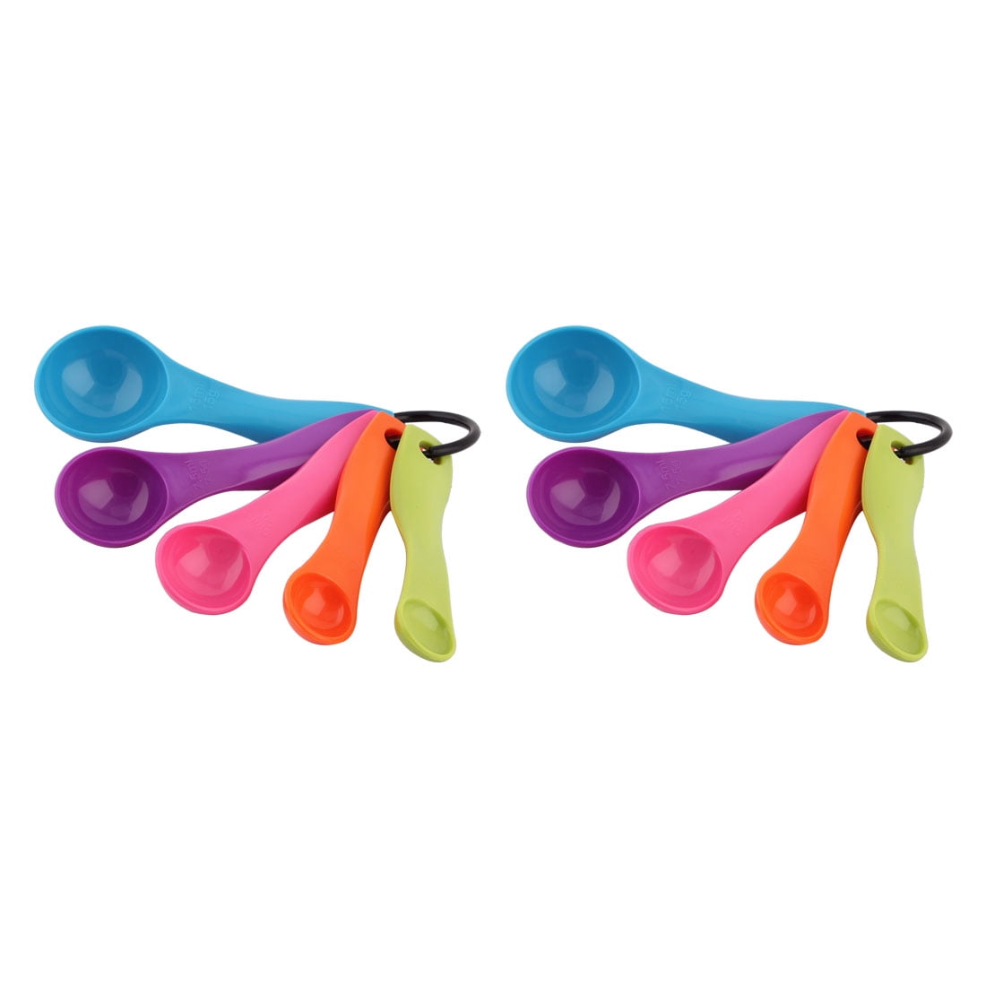Restaurant Cooking Plastic Dry Liquid Measuring Spoon Set 10 in 1