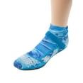 thumbnail image 3 of Vincere Elite Sand Socks for Soccer, Volleyball, Snorkeling XXS Blue feathers abstract, 3 of 7